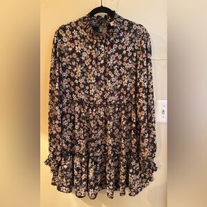 Floral Long Sleeve Dress